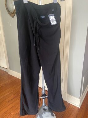 Comfortable Men’s Black Drawstring Lounge Pants Size Large